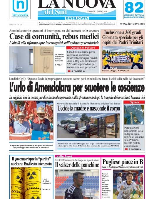 Domenica 7 giugno 2026