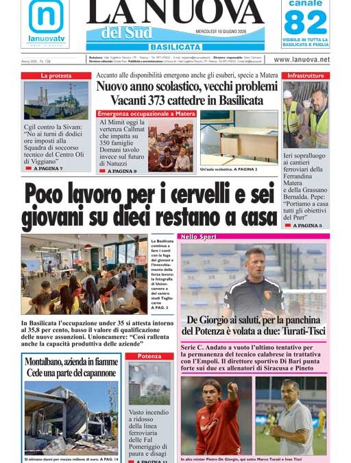 Mercoledì 10 giugno 2026