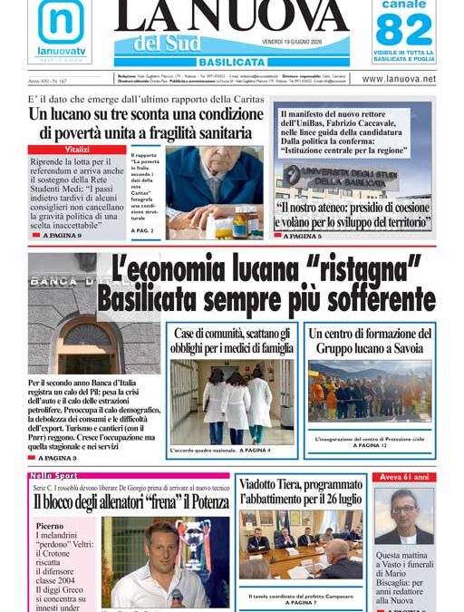 Venerdì 19 giugno 2026