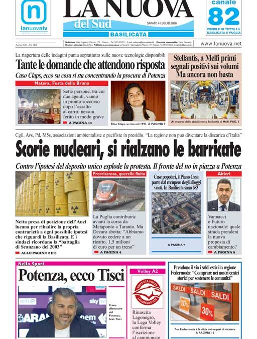 Sabato 4 luglio 2026